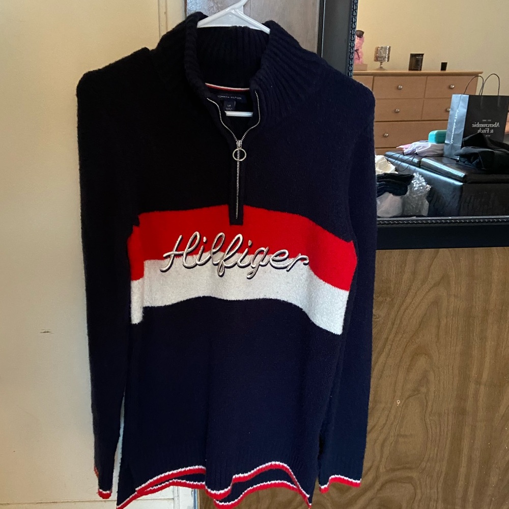 Hilfiger Quarter Zip Sweater